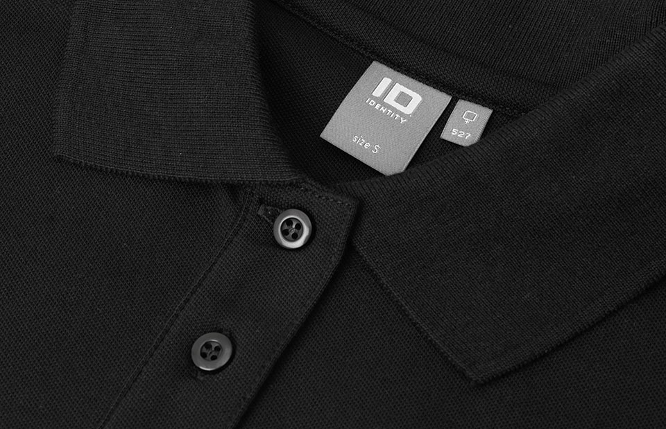 ID Poloshirt | stretch | dame Sort 0527-900