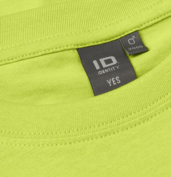 ID YES T-shirt Lime