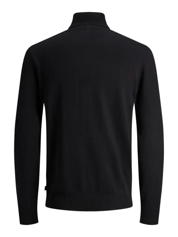 Jack & Jones JJEEMIL KNIT ROLL NECK NOOS Black