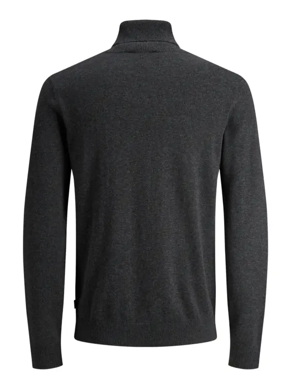 Jack & Jones JJEEMIL KNIT ROLL NECK NOOS Grey