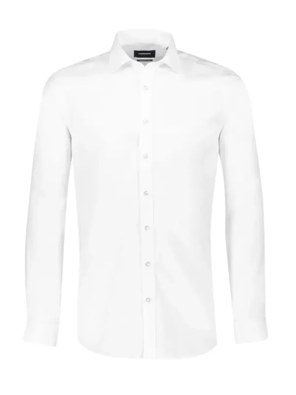 Lindbergh Black Technical Cover Up Shirt White