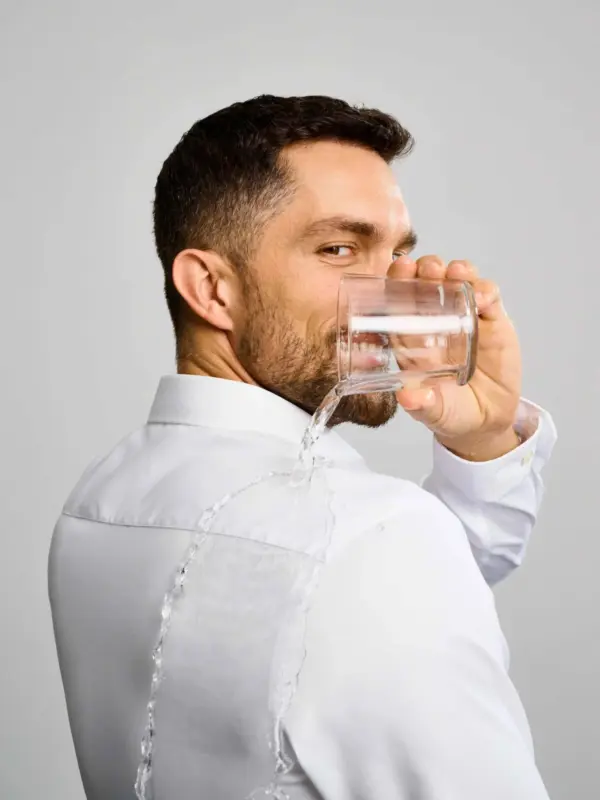 Lindbergh Black Technical Cover Up Shirt White