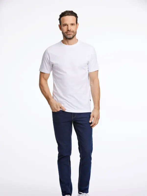 Bison T-shirt 80-40000 hvide