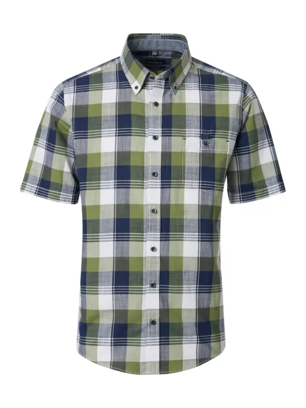 CASAMODA Casual Shirt Multitern grøn