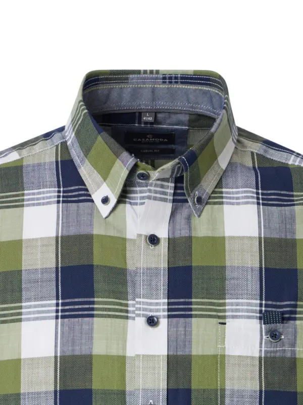 CASAMODA Casual Shirt Multitern grøn