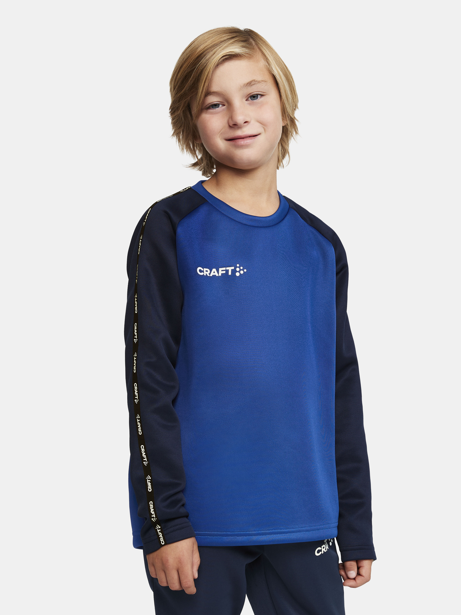 Craft Squad 2.0 Crewneck Jr Club Cobolt-Navy - Billede 3