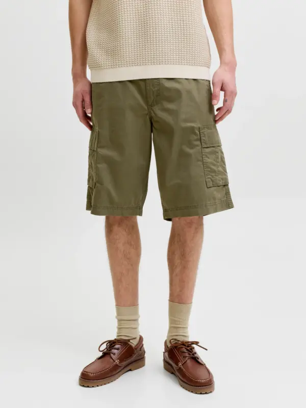 Jack & Jones JPSTCOLE MATTY CARGO SHORT MID Olive Night