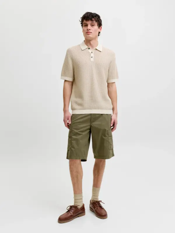 Jack & Jones JPSTCOLE MATTY CARGO SHORT MID Olive Night