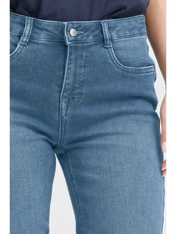 Fransa FRVILJA PAM SHO 1 Denim shorts Light blue denim