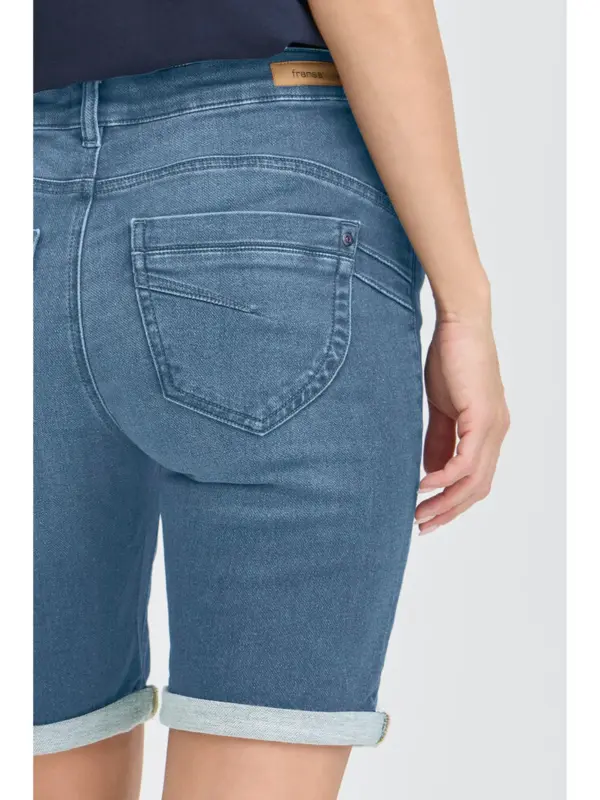 Fransa FRVILJA PAM SHO 1 Denim shorts Light blue denim