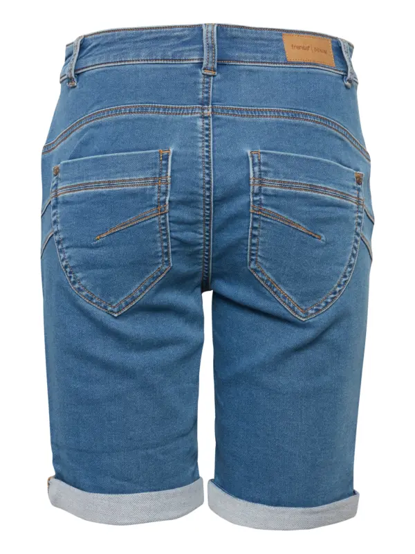 Fransa FRVILJA PAM SHO 1 Denim shorts Mid Blue denim