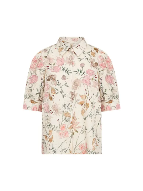 Soyaconcept SC-GEDDI 1 Skjorte CREAM COMBI