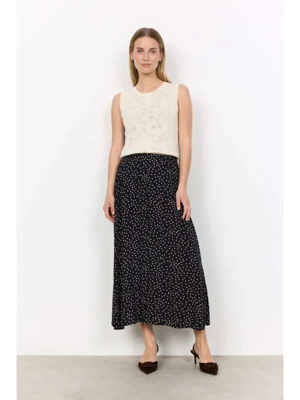 Soyaconcept SC-GILDA 3 Nederdel BLACK COMBI