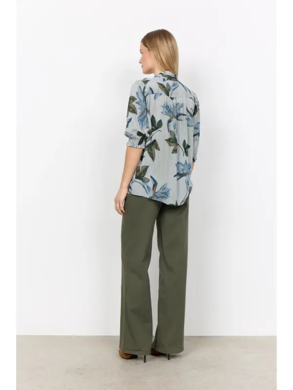 Soyaconcept SC-GINA 1 Skjorte NAVY COMBI