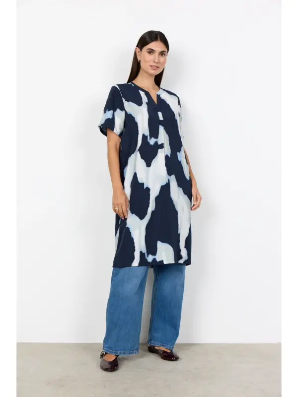 Soyaconcept SC-GLADIS 2 Kjole NAVY COMBI