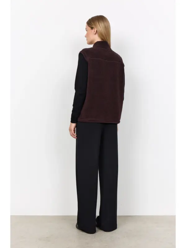Soyaconcept SC-ONYX 3 Vest CHOCOLATE PLUM