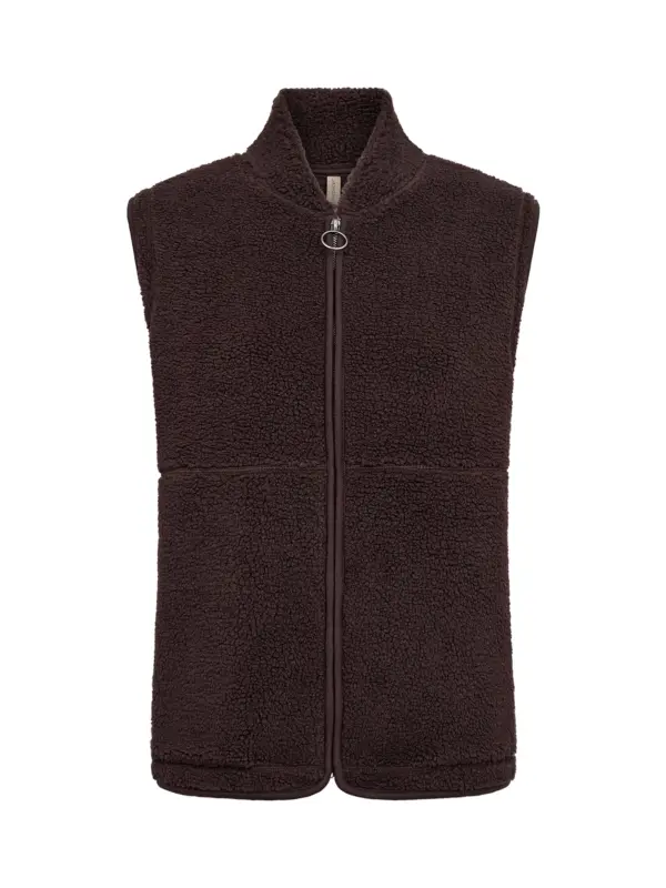 Soyaconcept SC-ONYX 3 Vest CHOCOLATE PLUM