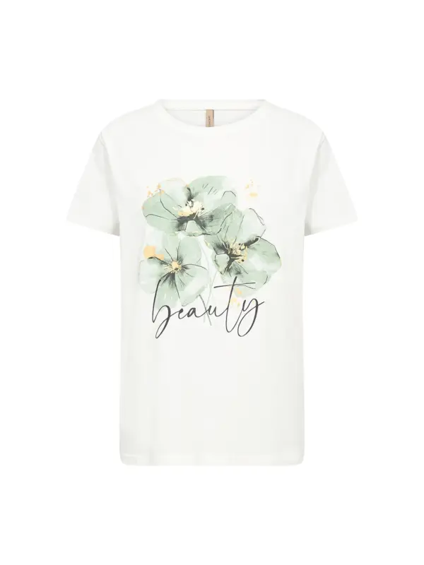 Soyaconcept SC-RINA FP 25 T-shirt OFFWHITE
