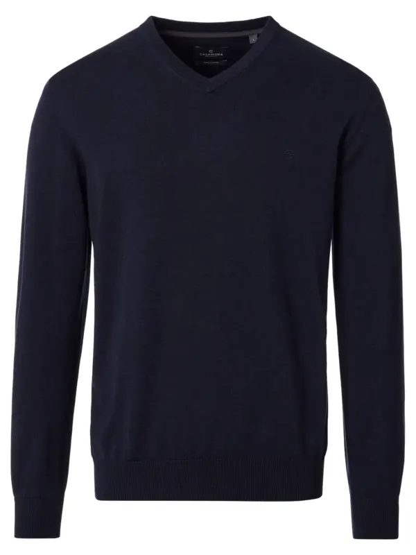 CASAMODA V-neck Pullover Sky captain