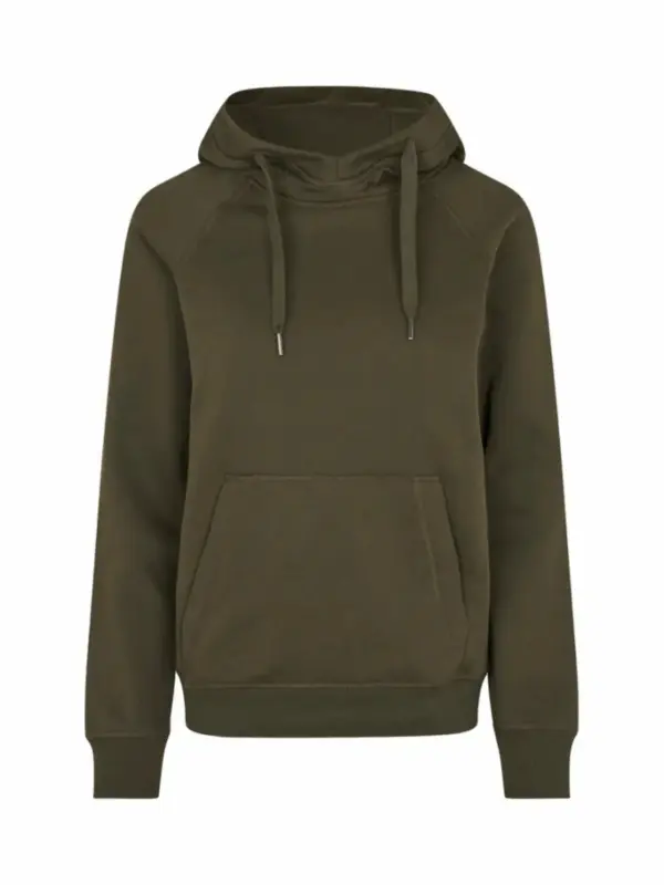 HUCC Hoodie Oliven Dame