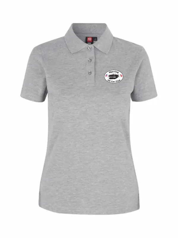 HUCC Polo Grå melange Dame