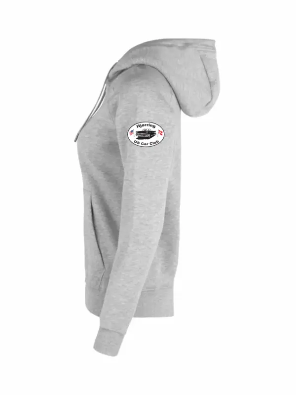 HUCC Zip Hoodie Grå melange Dame