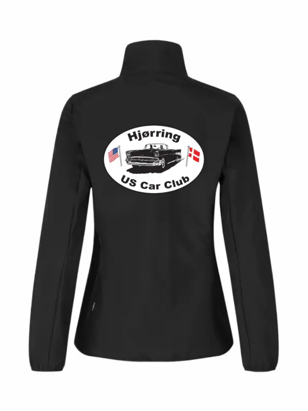 HUCC Softshell Jakke Sort Dame