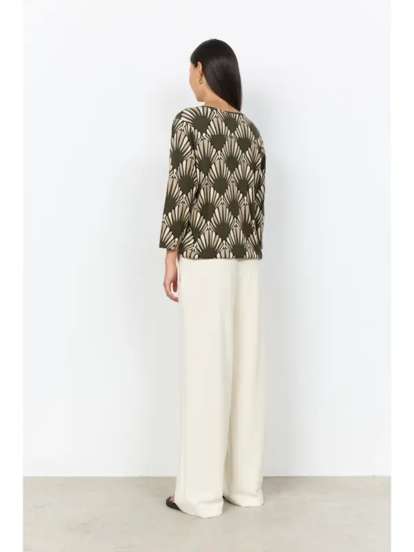 Soyaconcept SC-FELICITY AOP 555 Bluse FOREST NIGHT COMBI