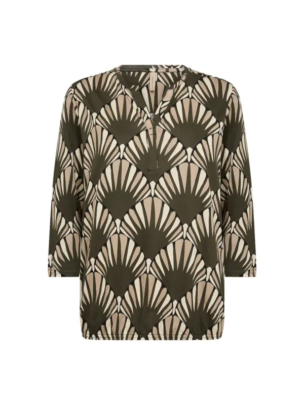 Soyaconcept SC-FELICITY AOP 555 Bluse FOREST NIGHT COMBI
