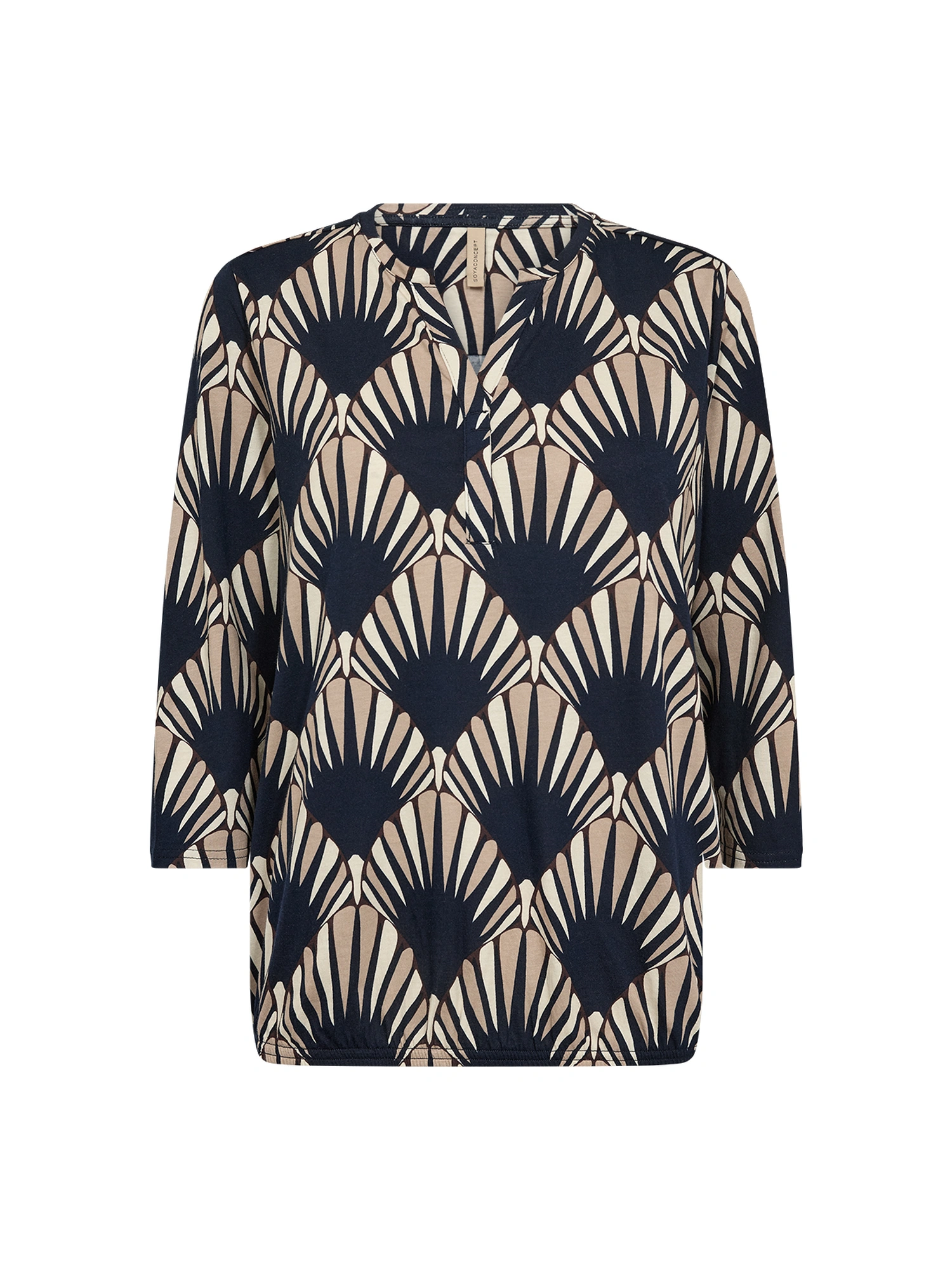 Soyaconcept SC-FELICITY AOP 555 Bluse NAVY COMBI