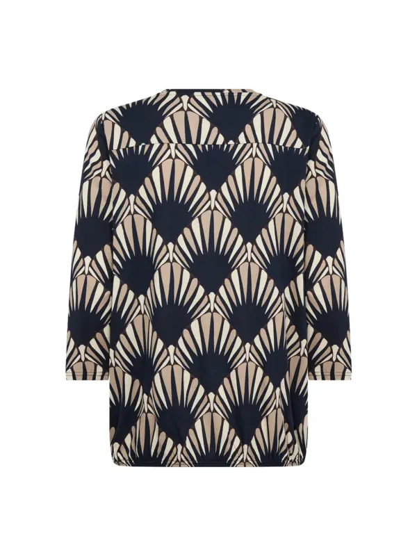 Soyaconcept SC-FELICITY AOP 555 Bluse NAVY COMBI