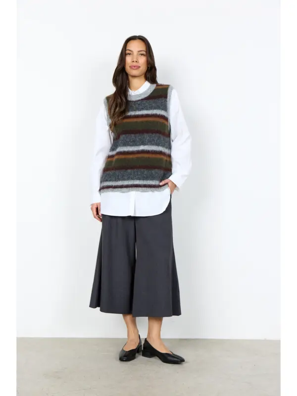 Soyaconcept SC-HADIL YD 1 Vest C FOREST NIGHT MEL COM