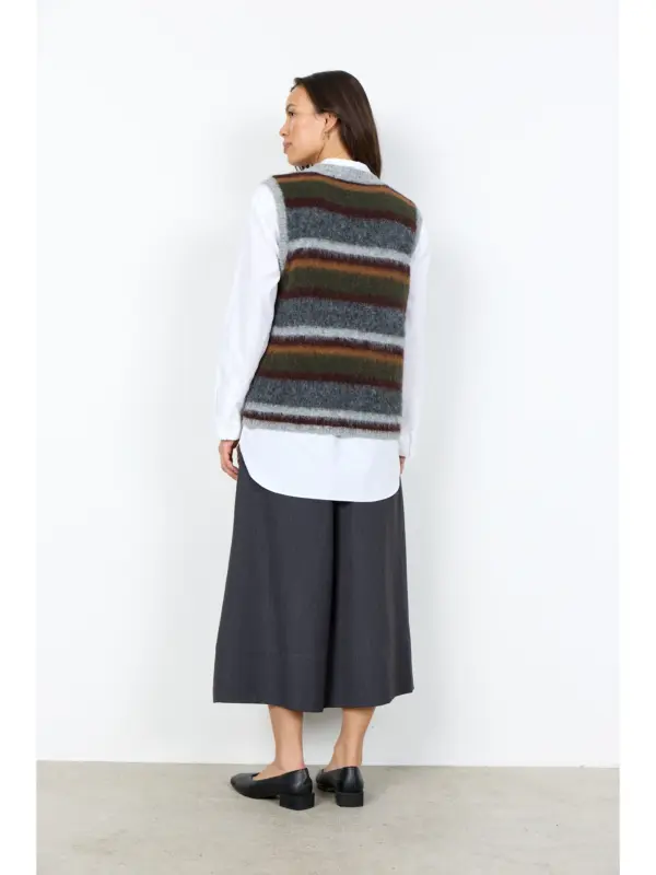 Soyaconcept SC-HADIL YD 1 Vest C FOREST NIGHT MEL COM