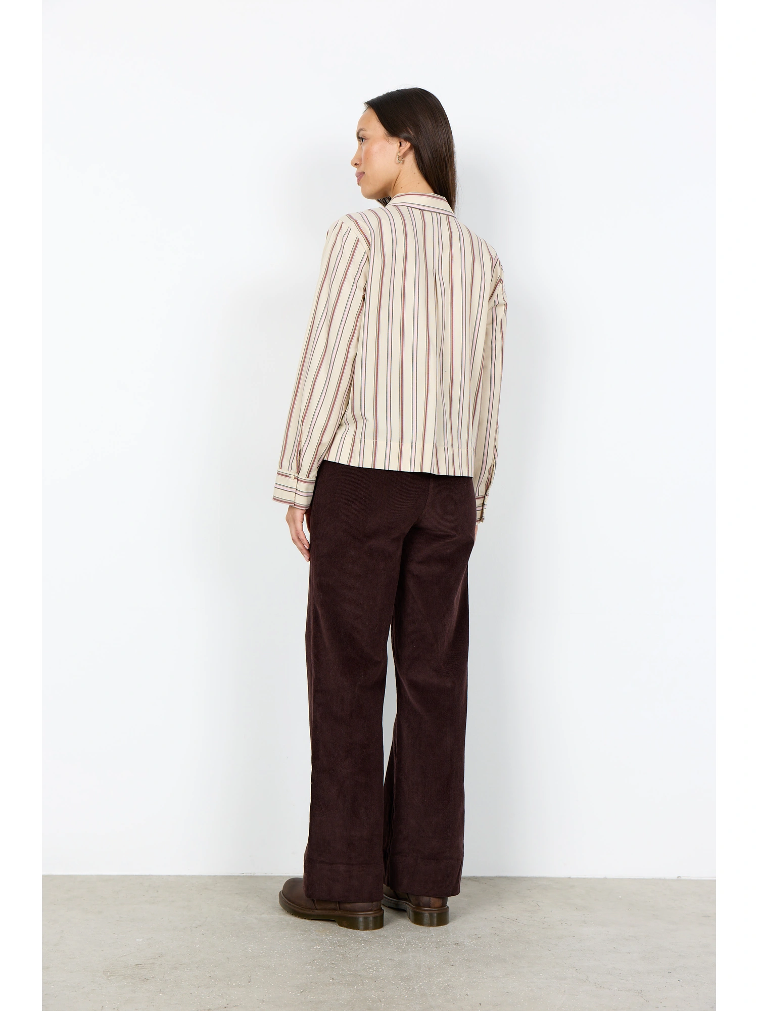 Soyaconcept SC-HALEY 2 - YD Skjorte MADDER BROWN COMBI