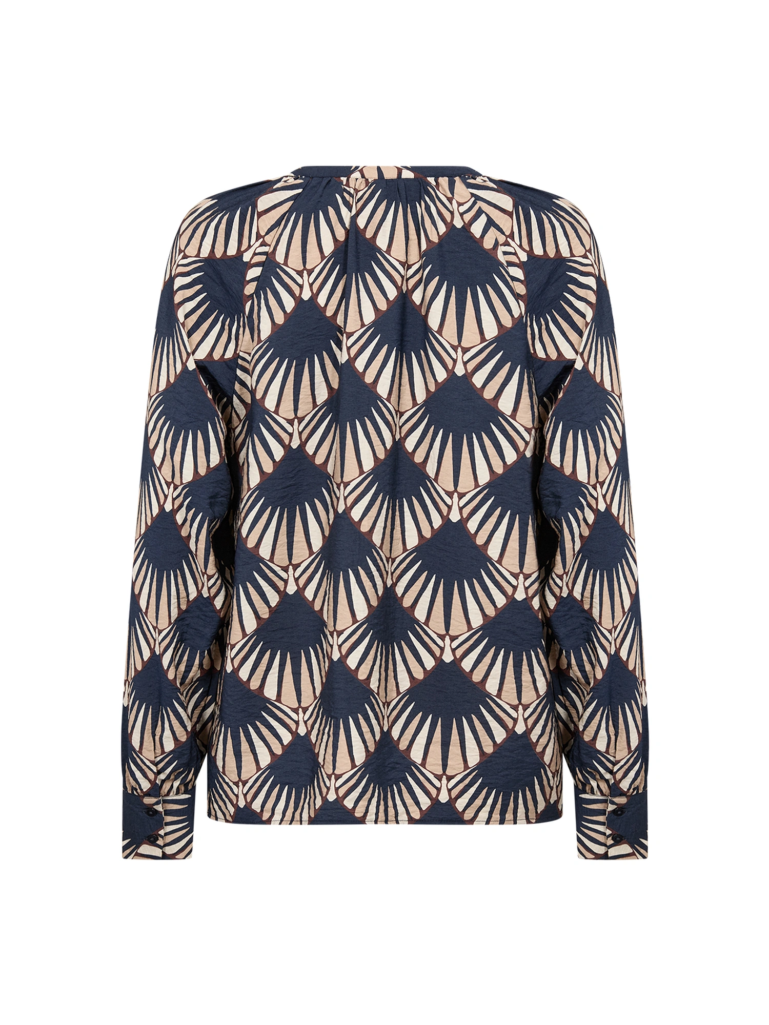 Soyaconcept SC-HALIN AOP 1 Skjorte NAVY COMBI