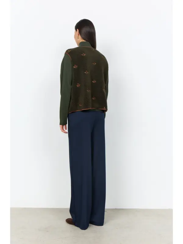 Soyaconcept SC-HANNE 2 Vest FOREST NIGHT COMBI