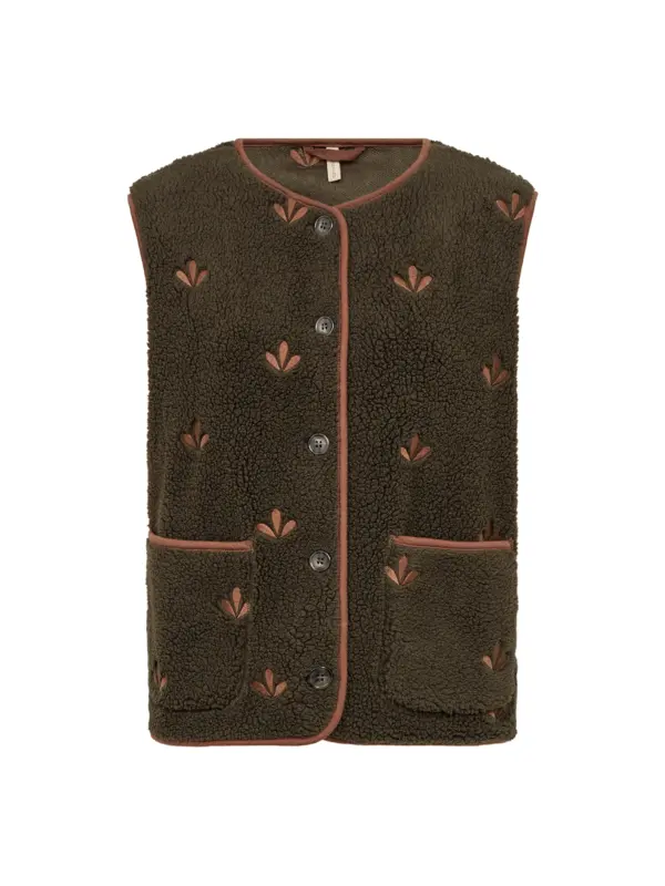 Soyaconcept SC-HANNE 2 Vest FOREST NIGHT COMBI