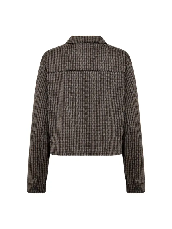 Soyaconcept SC-HEKLA 4 Jakke CHOCOLATE PLUM COMBI