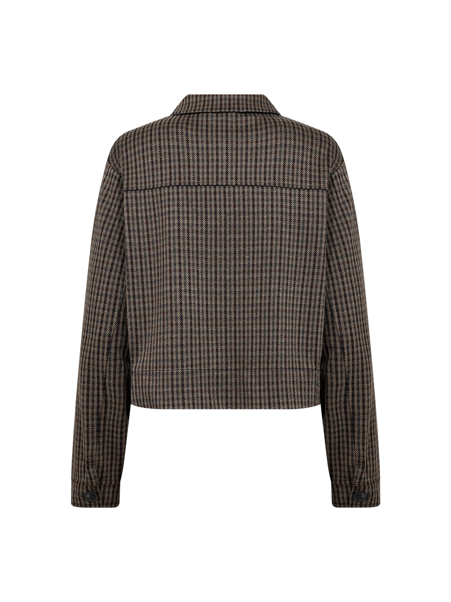 Soyaconcept SC-HEKLA 4 Jakke CHOCOLATE PLUM COMBI