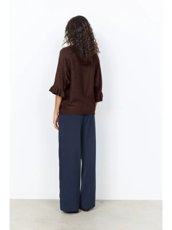 Soyaconcept SC-HELDA 1 Pullover CHOCOLATE PLUM MELANGE