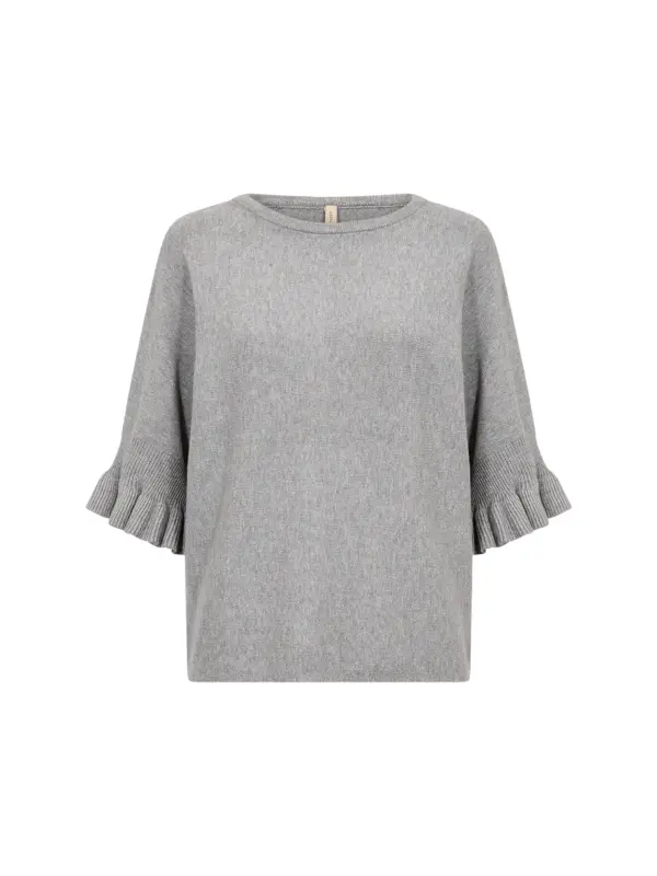 Soyaconcept SC-HELDA 1 Pullover MED. GREY MELANGE