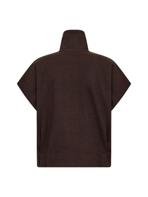 Soyaconcept SC-VAGNA 7 Vest CHOCOLATE PLUM MELANGE