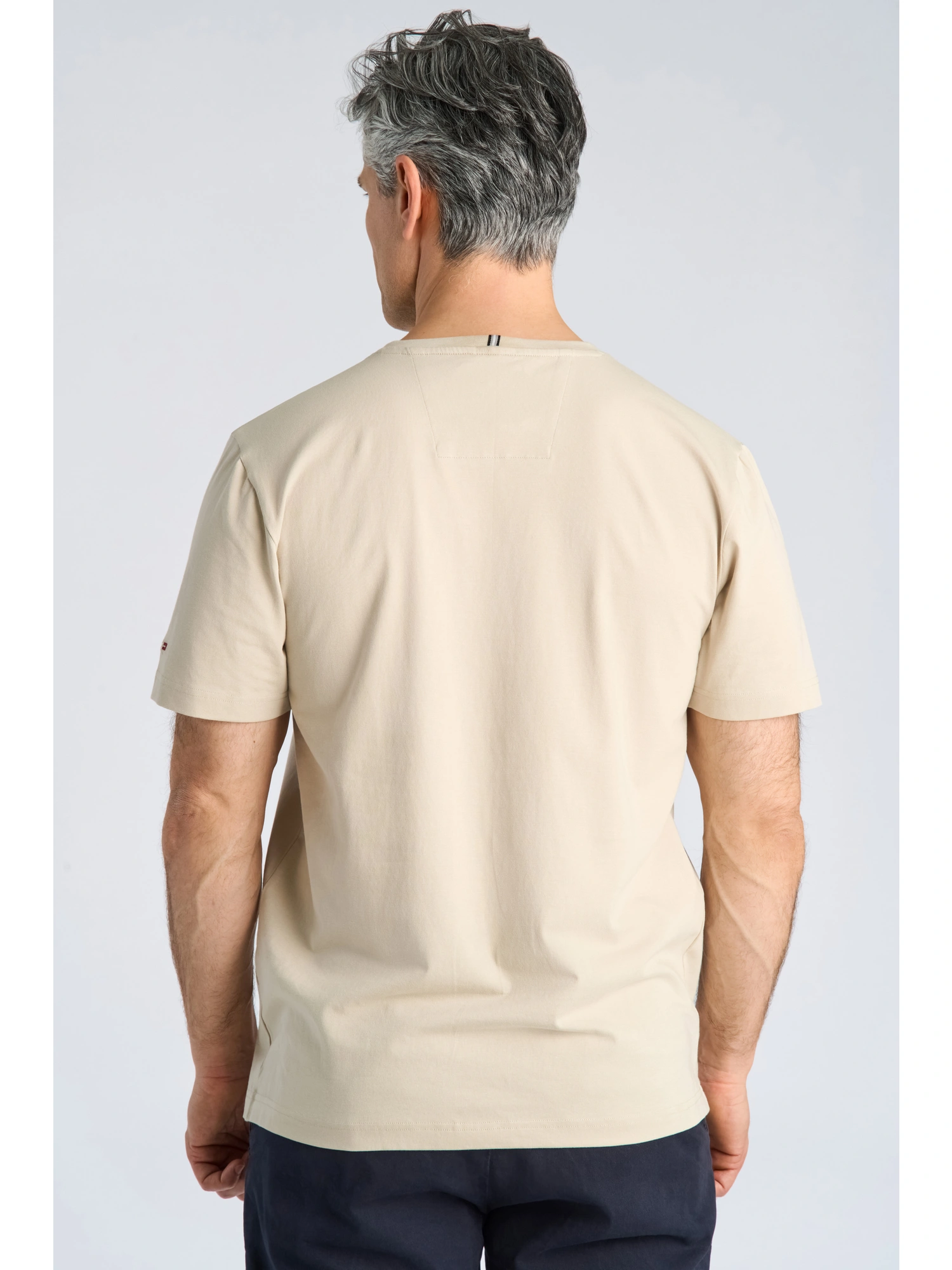 Bison O-neck Stretch Tee Print Dark Kit