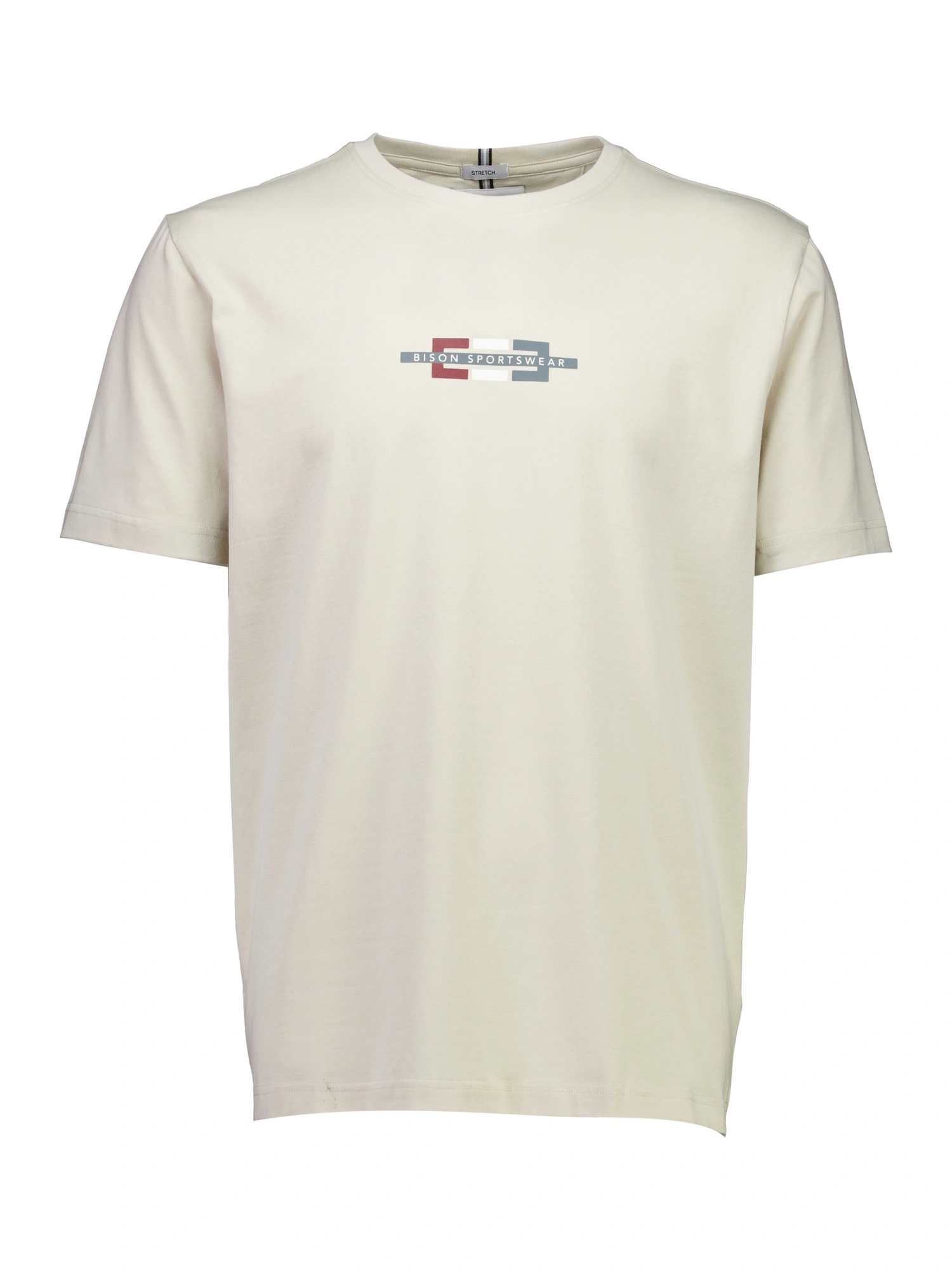 Bison O-neck Stretch Tee Print Dark Kit