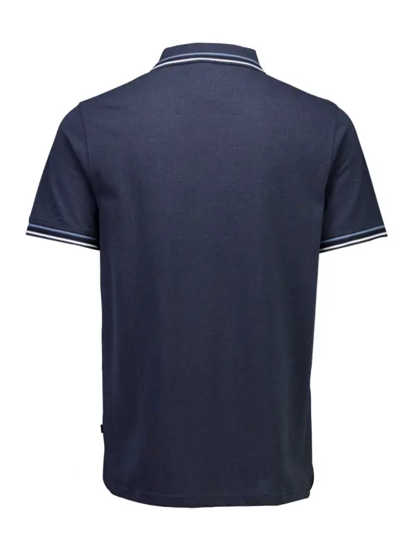 Bison Signature Polo Piqué Dust Navy