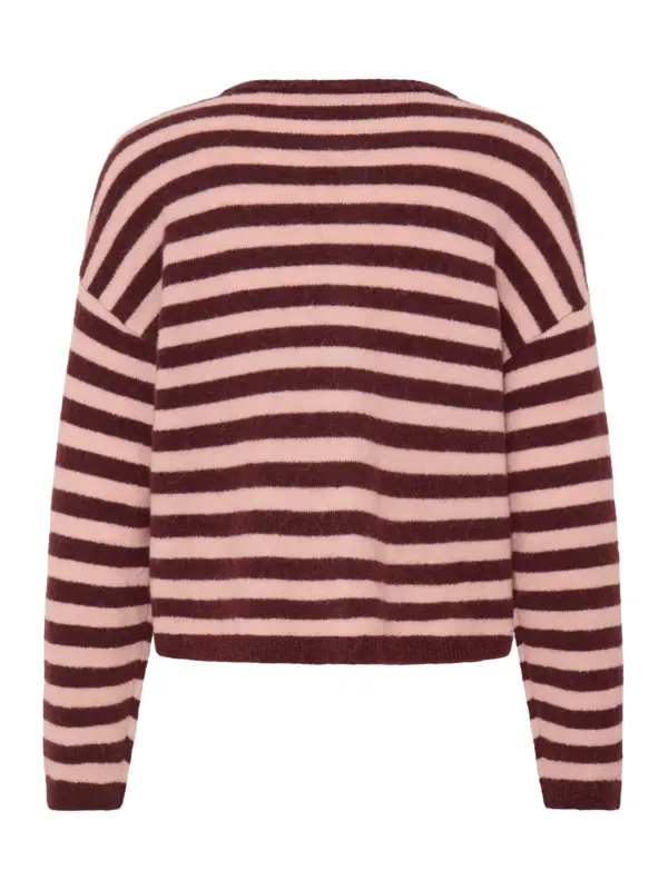 Fransa FRIDAA CAR 1 Cardigan Port-Royal Stripe