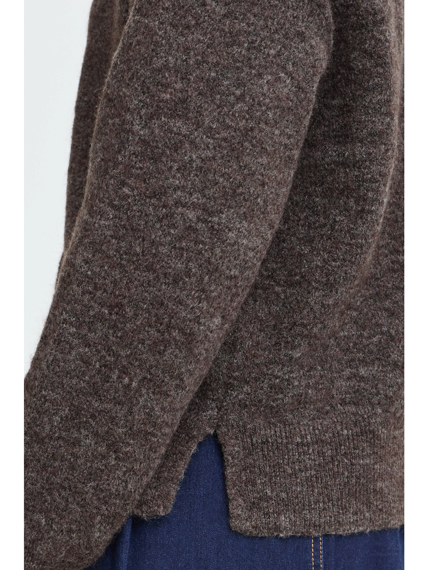 Fransa FRSANNY CAR 11 Cardigan Hot Fudge Melange
