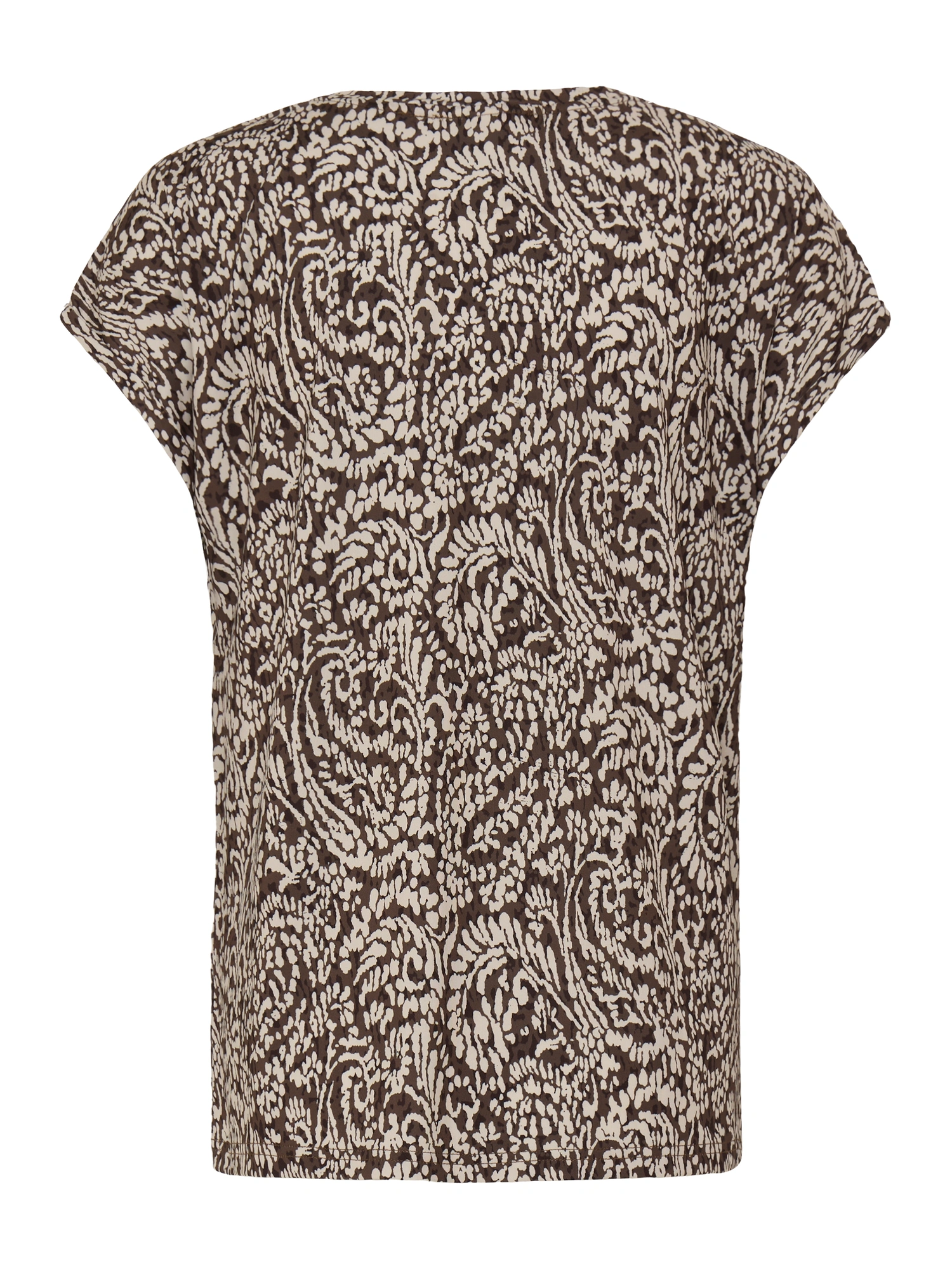 Fransa FRSEEN TEE 1 T-shirt Aura Bloom Hot Fudge