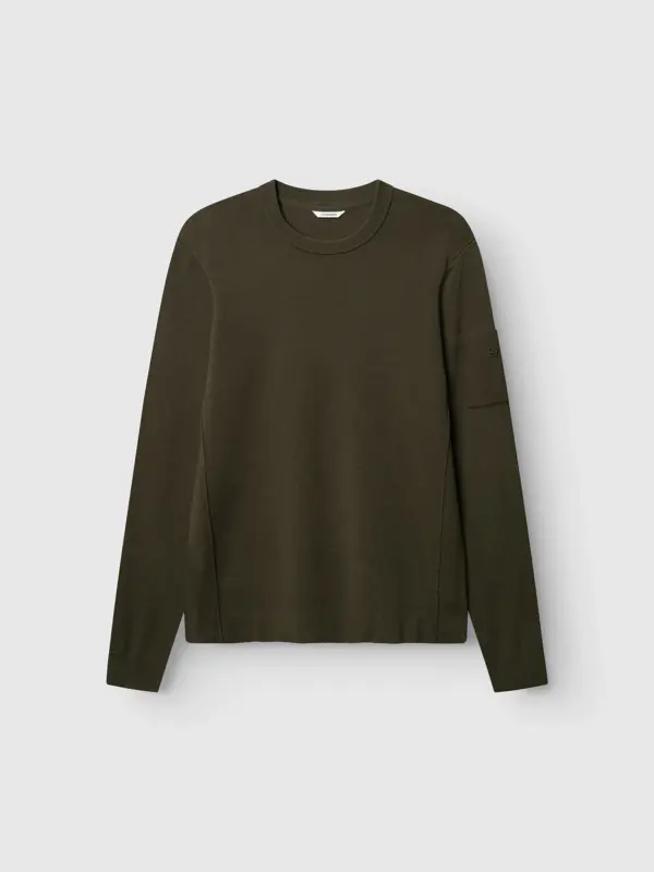 GABBA Adriel O-Neck Lume Knit Forest Night