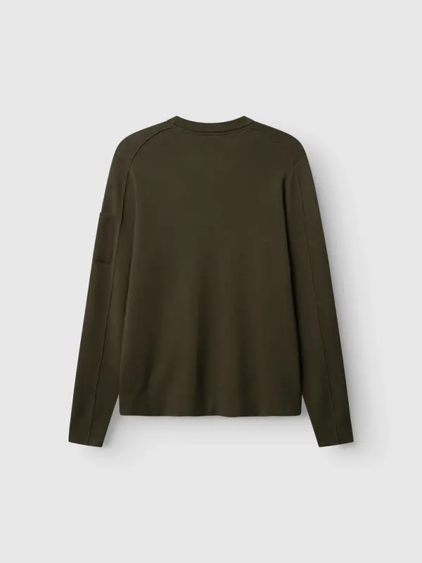 GABBA Adriel O-Neck Lume Knit Forest Night